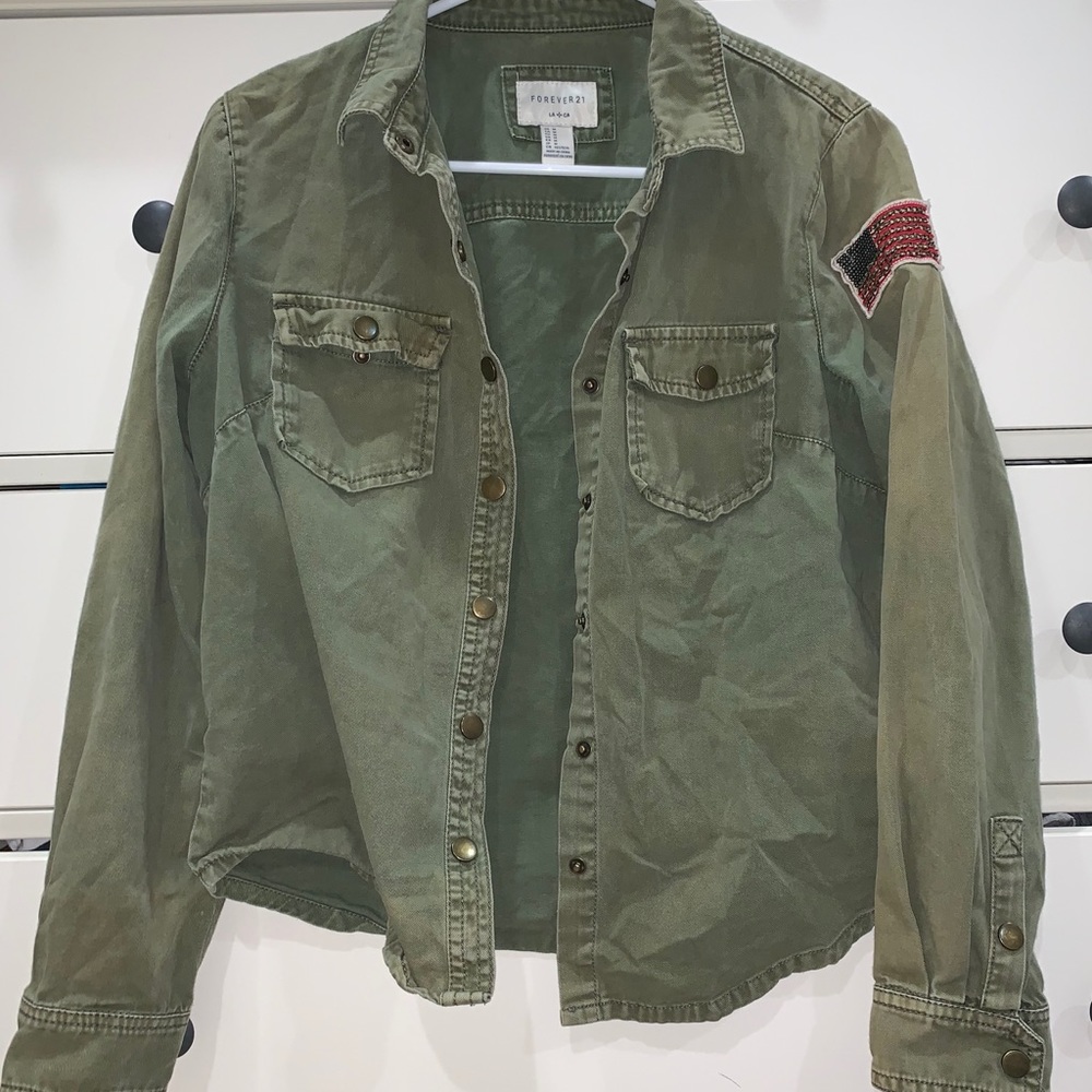 Forever 21 - Olive Green Jacket